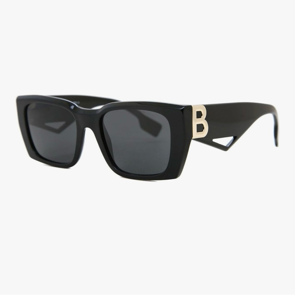 Burberry Black Sunglasses with Gold Accent